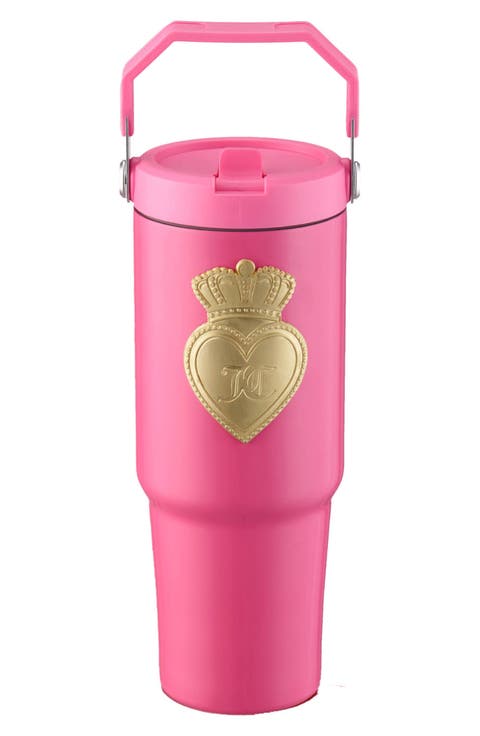 Flip Flow 30-Ounce Stainless Steel Tumbler