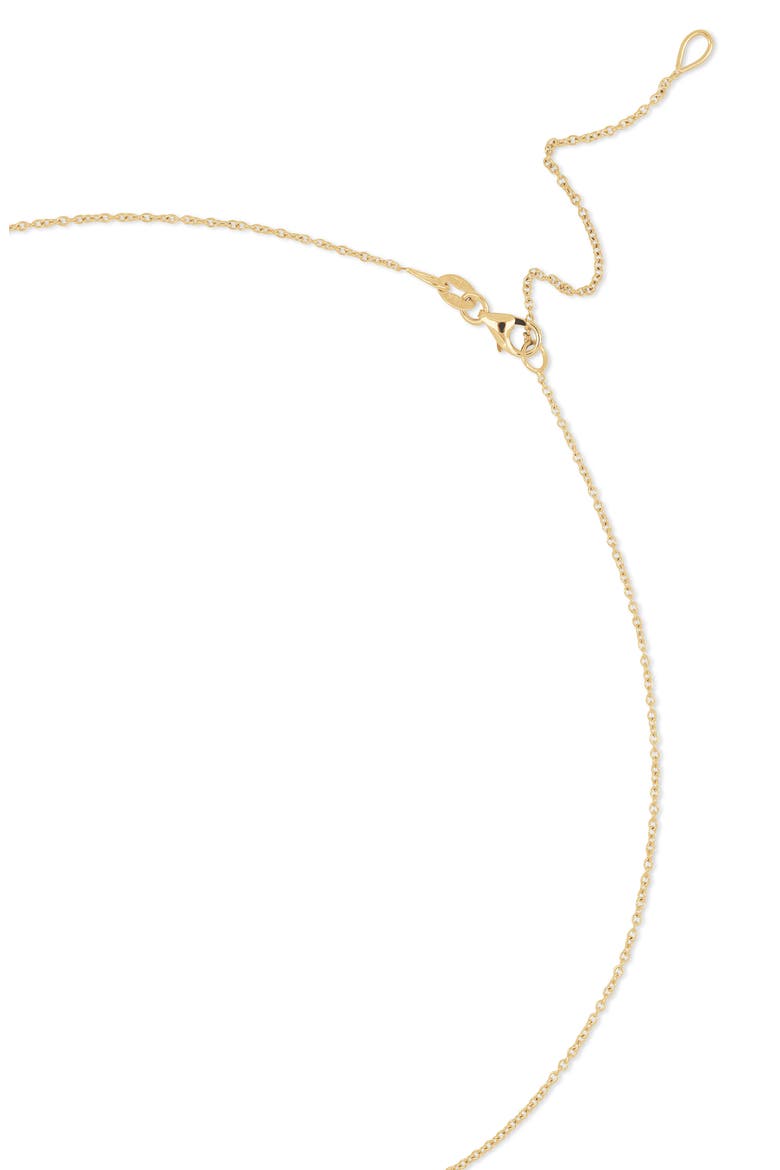 14k Gold Heart Pendant Necklace, Alternate, color, 14KY