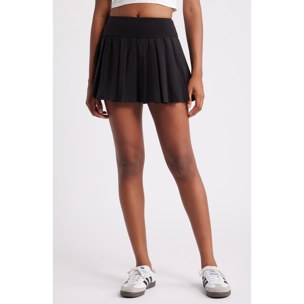 PACSUN PACSUN PLEATED DROP WAIST STRETCH SKIRT