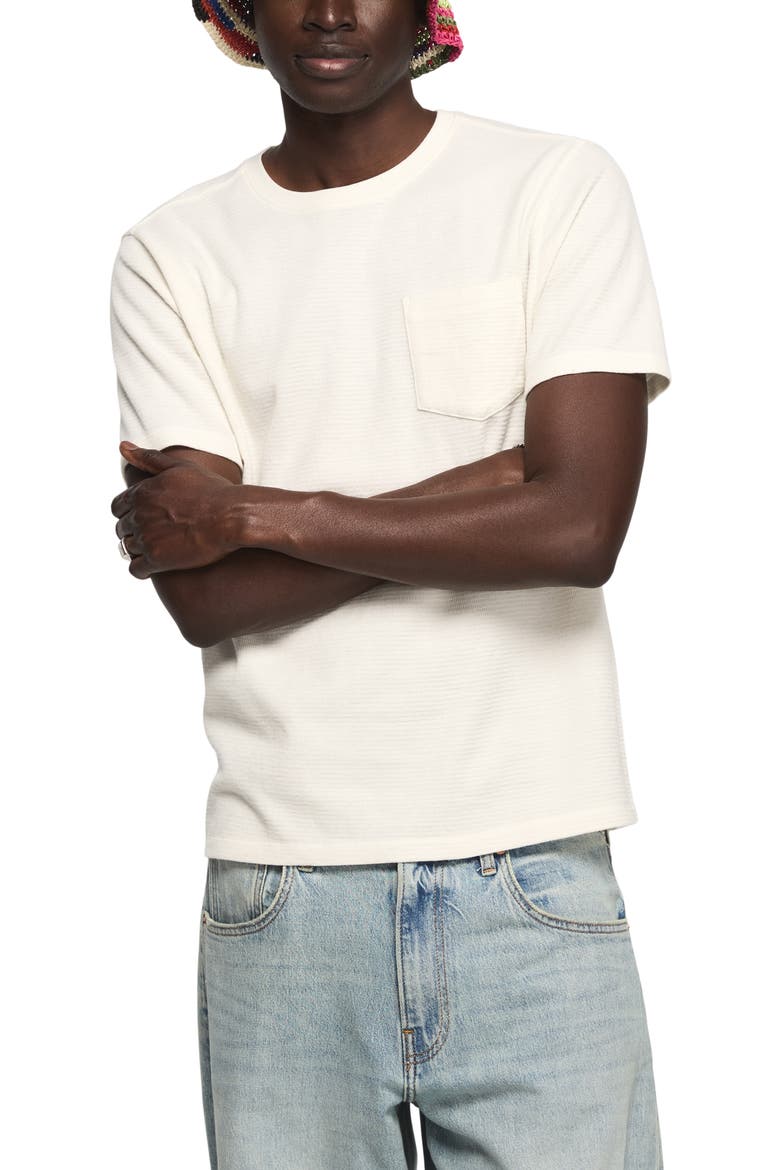 Textured Pocket T-Shirt, Main, color, VAPOROUS GRAY