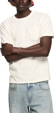 Lucky Brand Textured Pocket T-Shirt