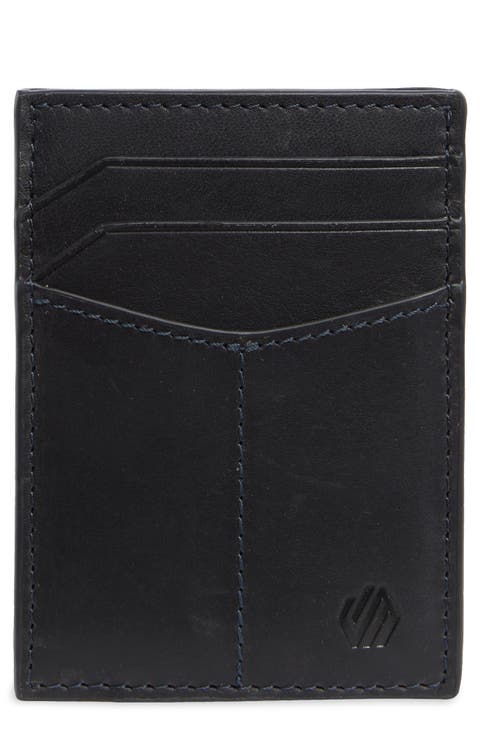 Waxy Leather RFID Card Case