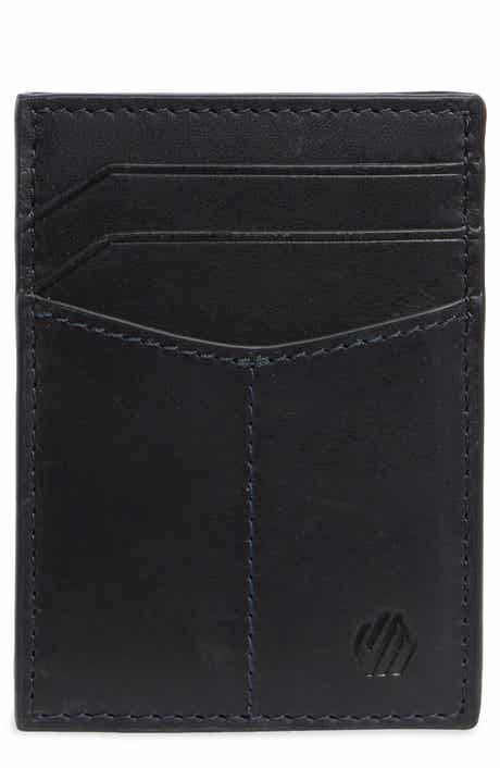 Johnston & Murphy Waxy Leather RFID Card Case