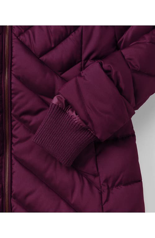Lands' End Plus Size Featherfree Cozy Fleece Lined Winter Coat