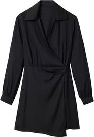 Desigual Matisse Long Sleeve Wrap Dress