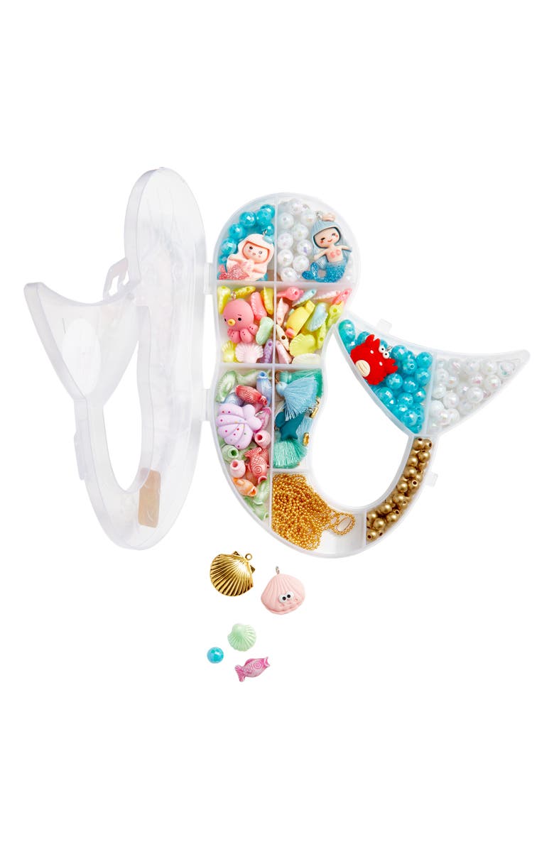BOTTLEBLOND Kids' Magical Mermaid Jewelry Charm Kit, Alternate, color, Assorted