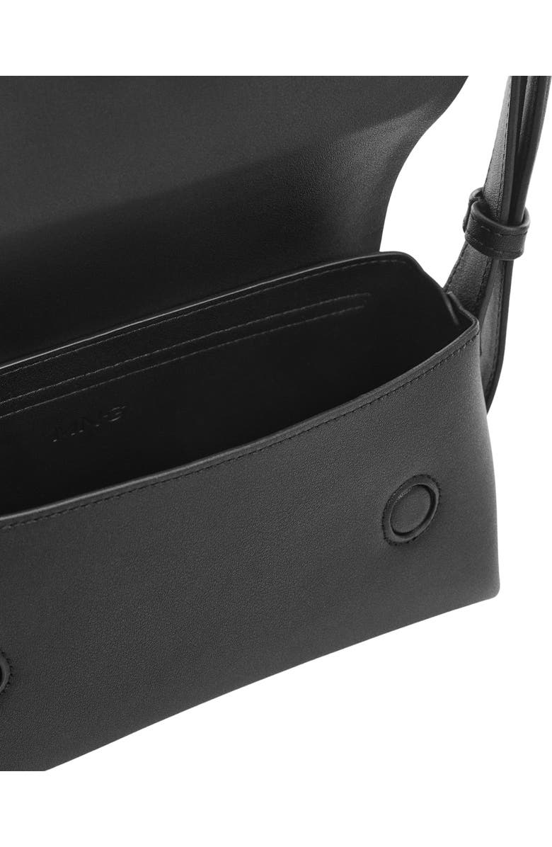 MANGO Faux Leather Shoulder Bag, Alternate, color,