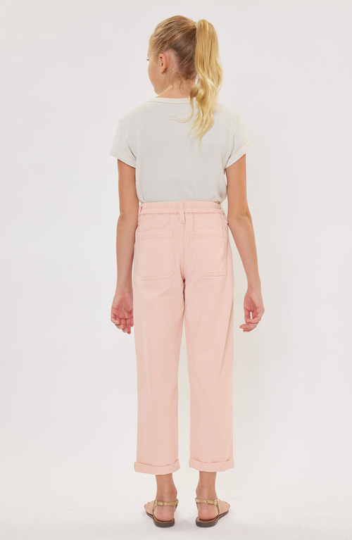 Kancan Lily Mini Mom Jeans In Pink