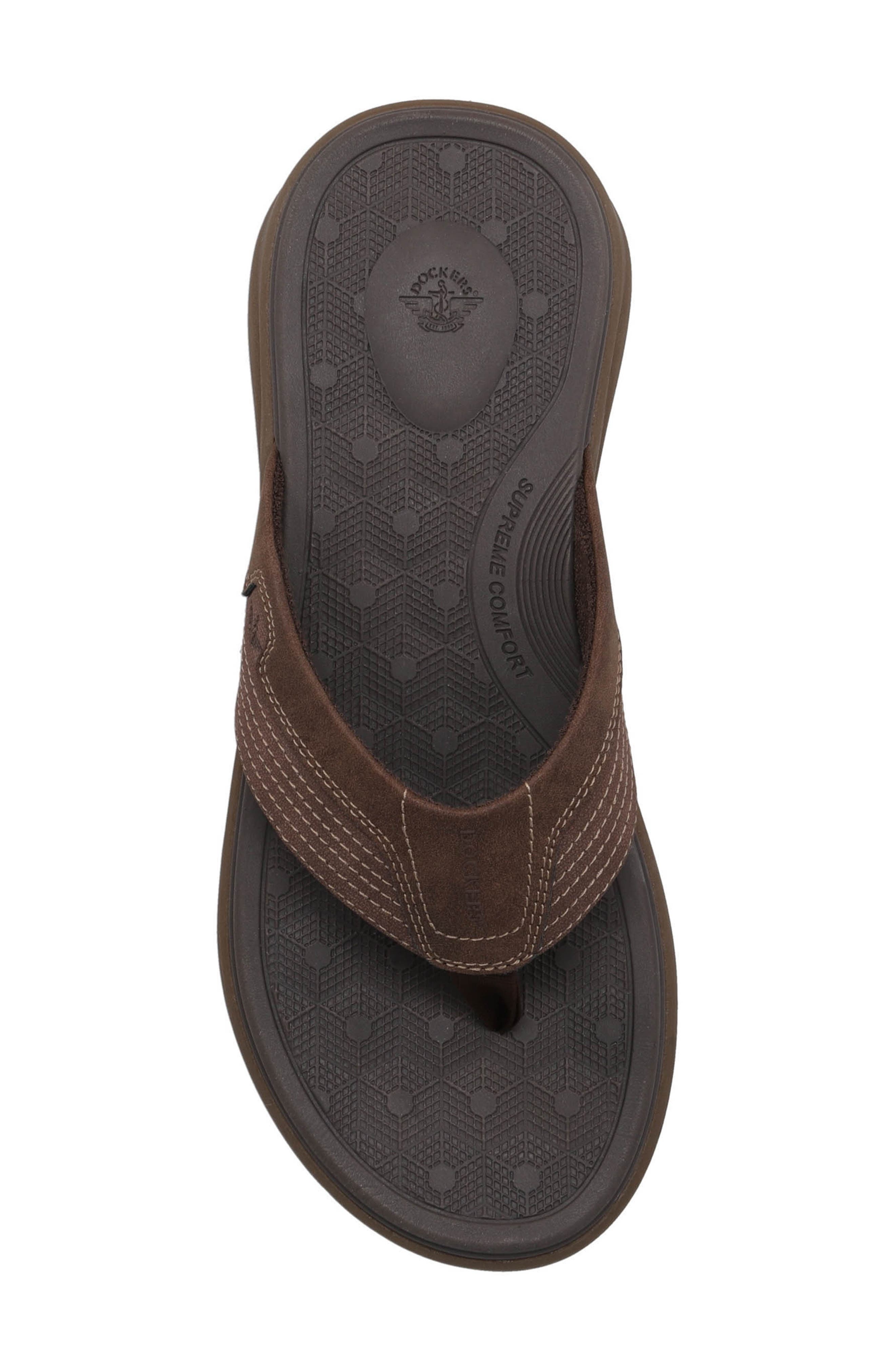 Dockers<sup>®</sup> Cabana Flip Flop, Alternate, color, Dark Brown
