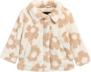 Sanctuary Kids' Floral High-Pile-Fleece Jacket