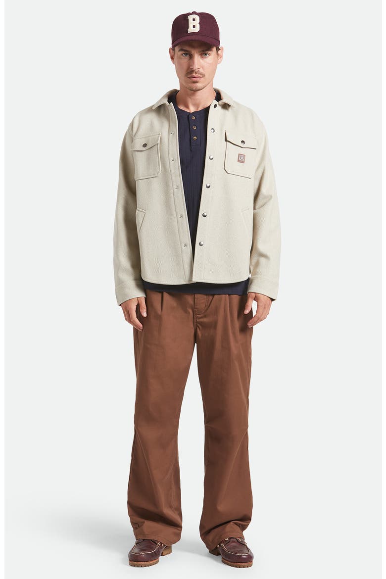 Durham Herringbone Shirt Jacket, Alternate, color, BRUSHED ELM
