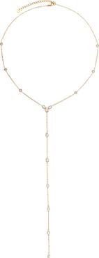 Petit Moments Stone Drop Lariat Necklace