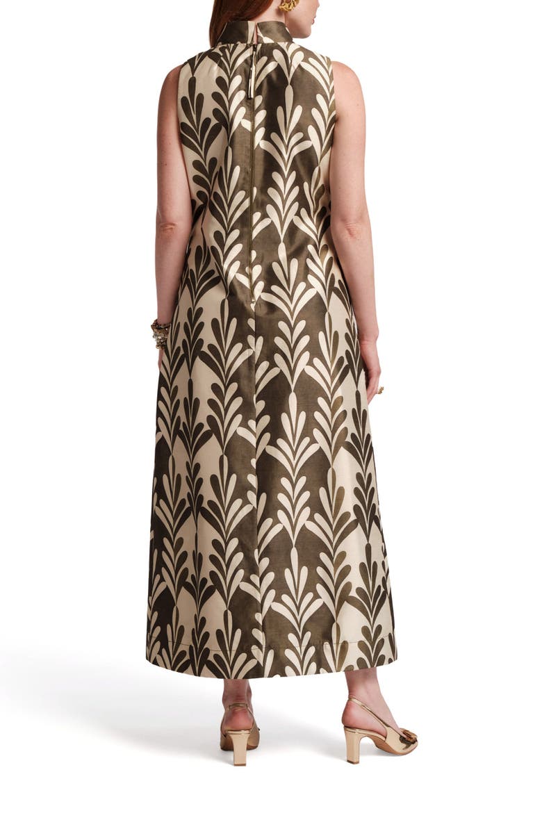 Carlyle Maxi Dress, Alternate, color, Oyster/Olive