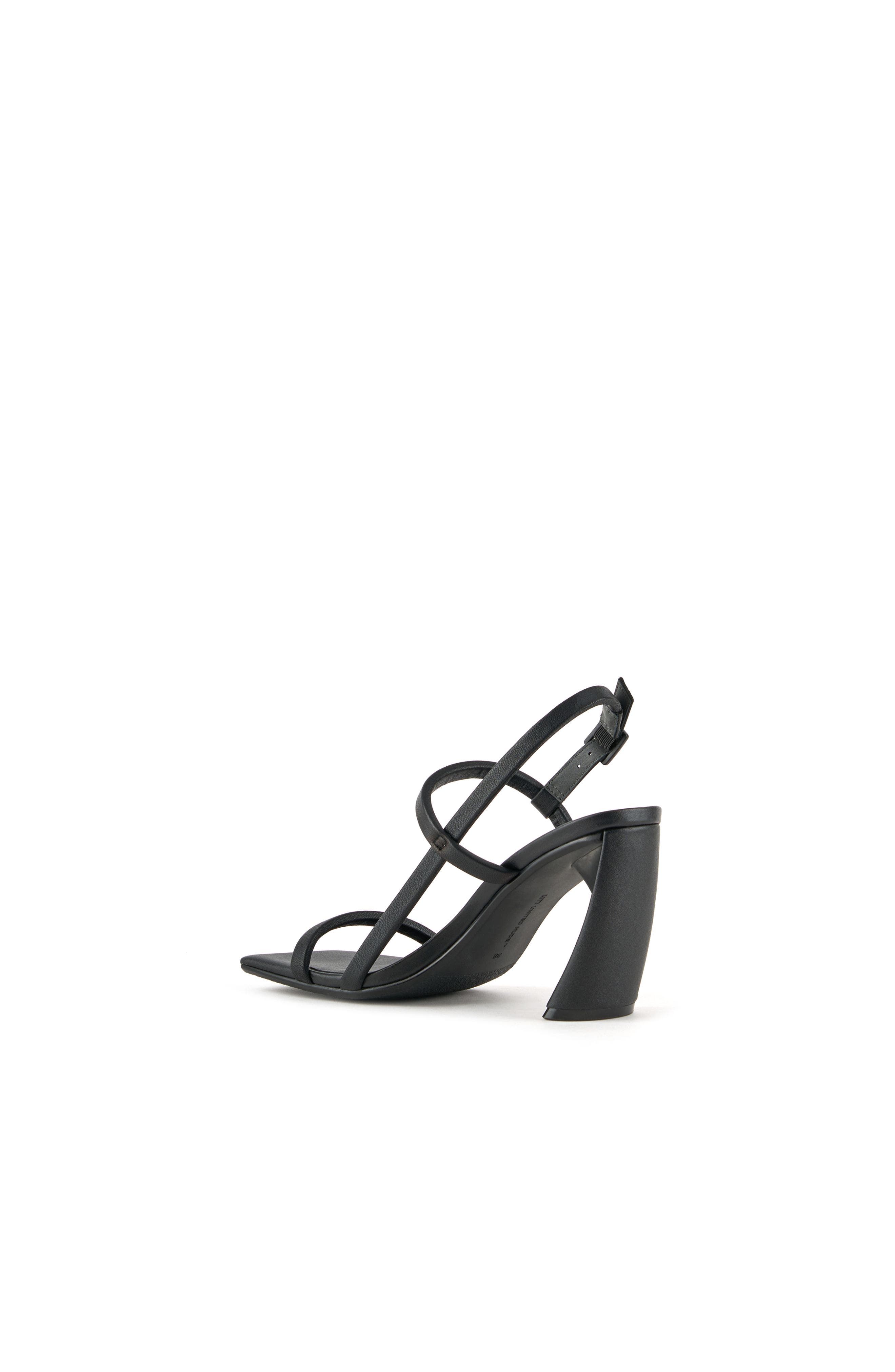 Zuma Strappy Hi Sandals, Alternate, color, Black