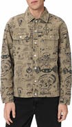 AllSaints Sherb Canvas Shacket