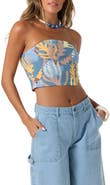 O'Neill Adeline Print Tube Top