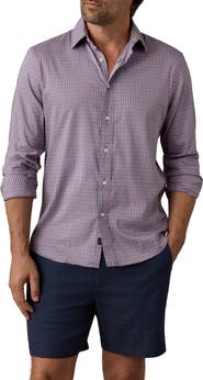 Faherty The Movement Plaid Button-Up Shirt