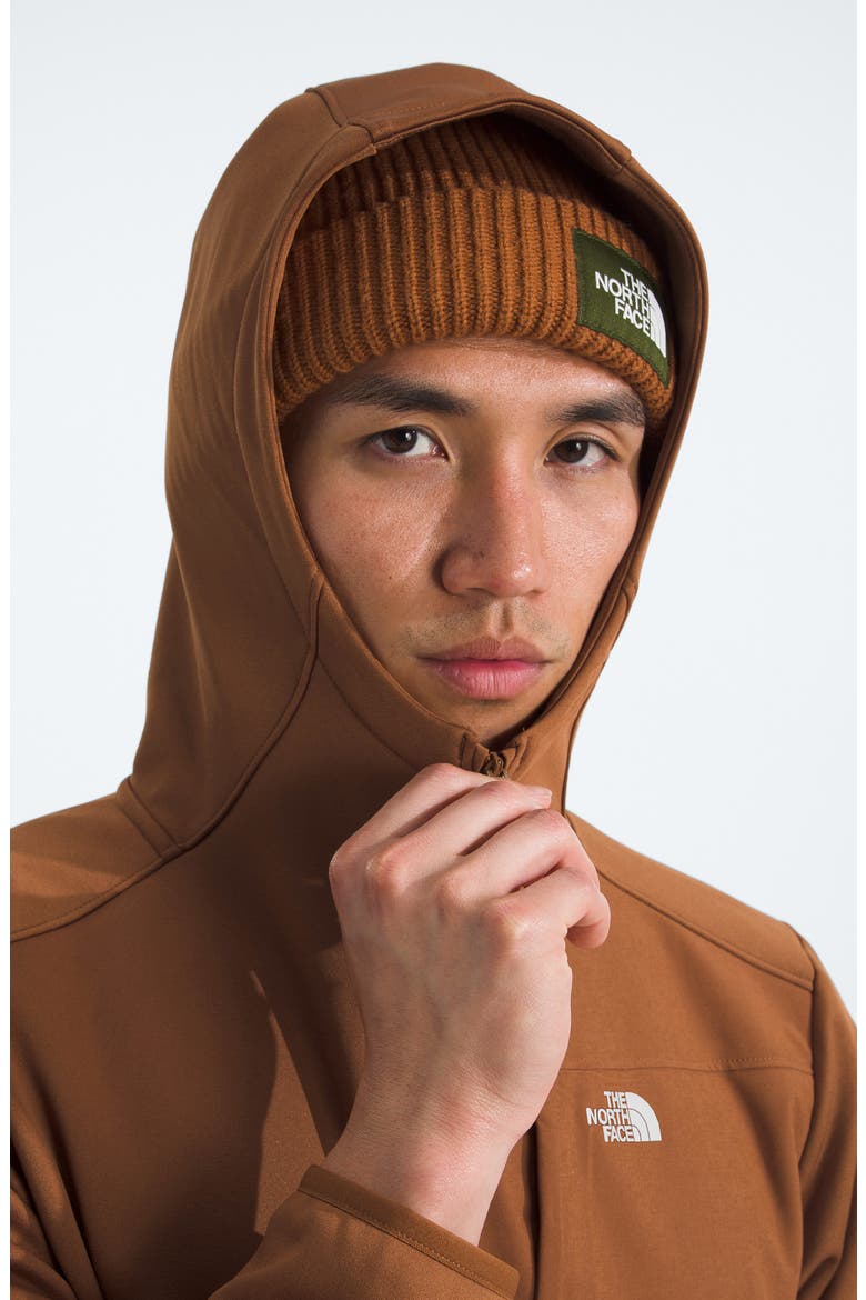 Performance Fleece Zip Hoodie, Alternate, color, BURNT UMBER