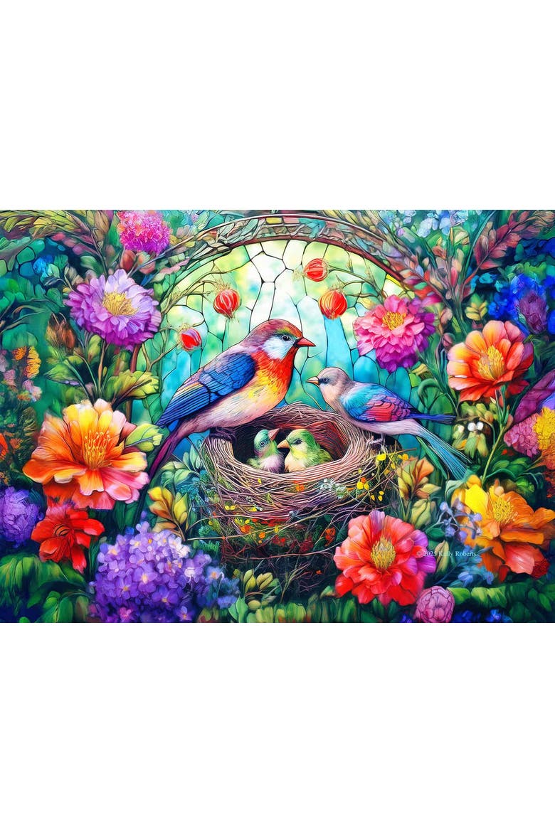 Tending the Nest 1000 piece Jigsaw Puzzle for Adults, Alternate, color, Multicolor