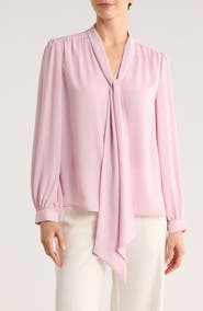 Gemma + Jane Tie Neck Georgette Top