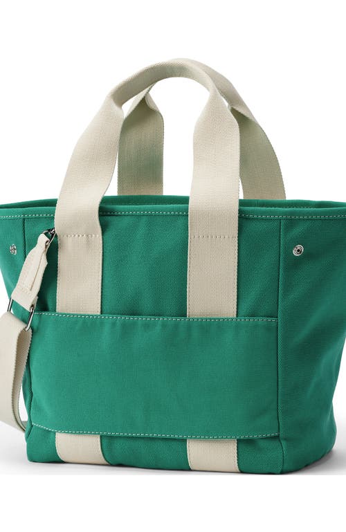 Lands' End Canvas Multiway Pocket Tote In Sea Agate
