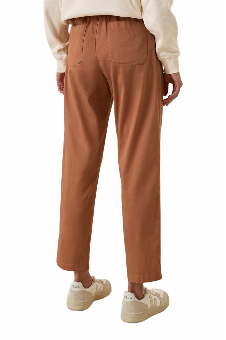 Organic Cotton Daily Twill Pant, Alternate, color, Ochre