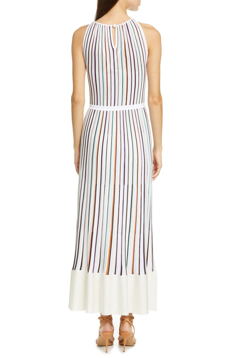 Missoni Multicolor Stripe Rib Maxi Dress, Alternate, color, 