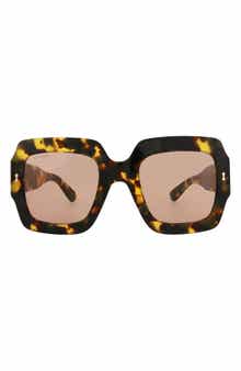 53mm Square Sunglasses