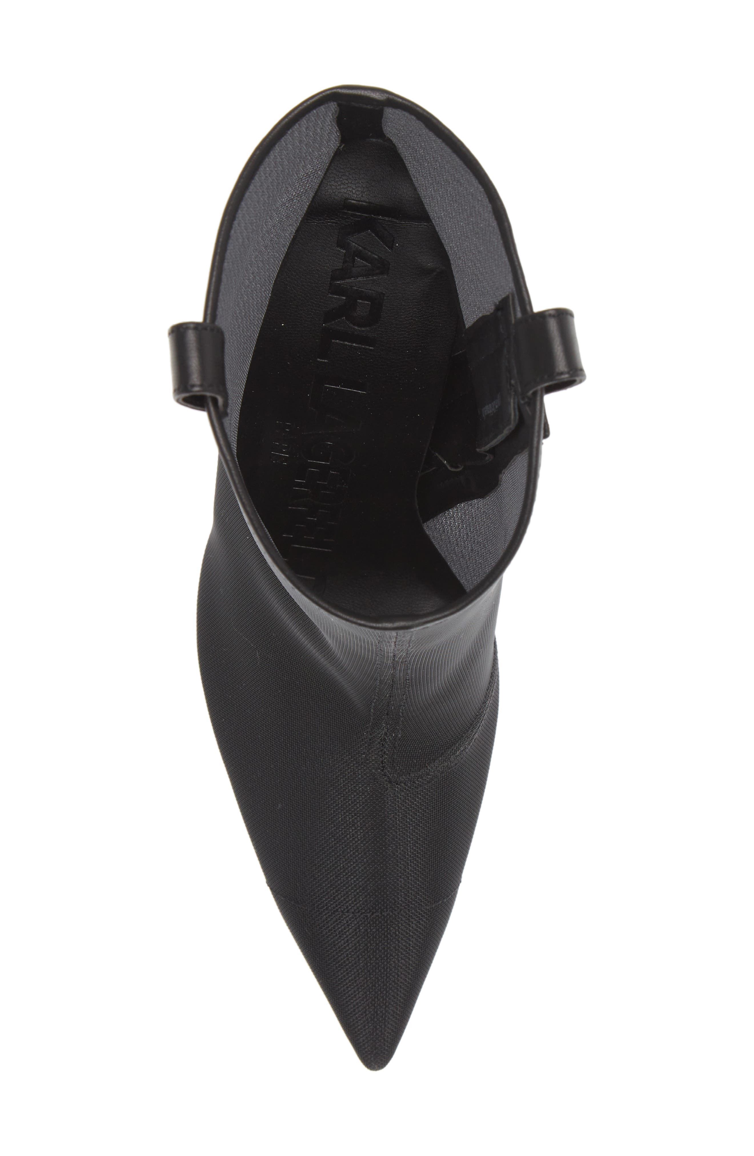 KARL LAGERFELD PARIS Clea Stiletto Bootie, Alternate, color, 
