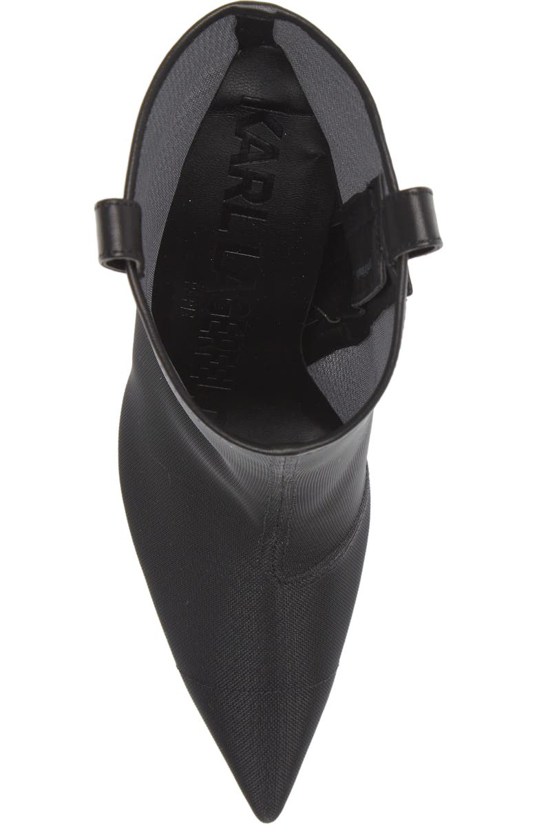 KARL LAGERFELD PARIS Clea Stiletto Bootie, Alternate, color,