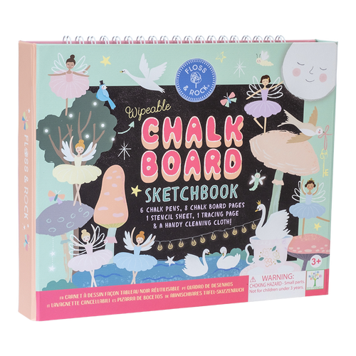 Floss & Rock Chalkboard Sketchbook in Enchanted  product