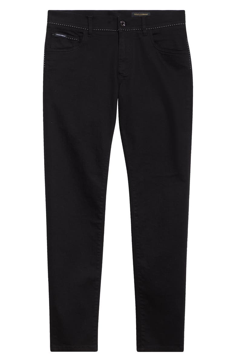 Dolce&Gabbana Stretch Cotton Pants, Alternate, color, S9001 Variante Abbinata
