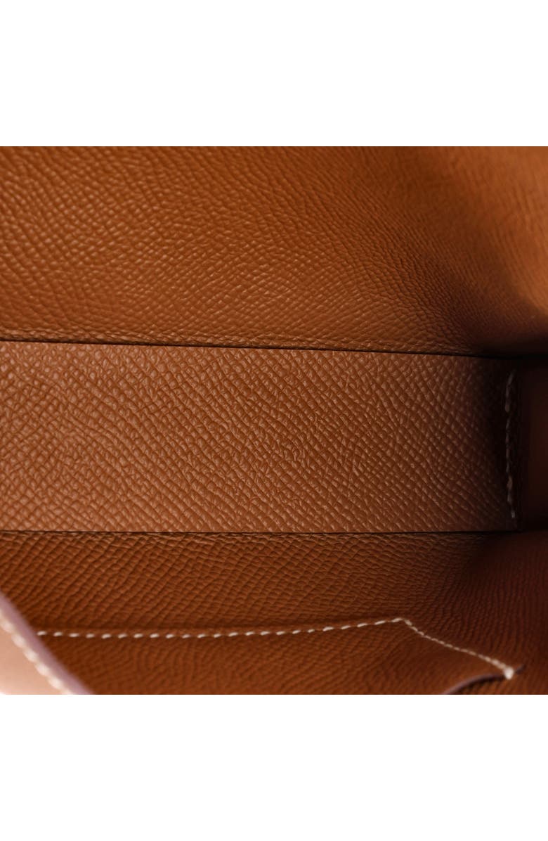 Pre-Owned Hermes Hermesnap Wallet Bag Epsom, Alternate, color, Gold