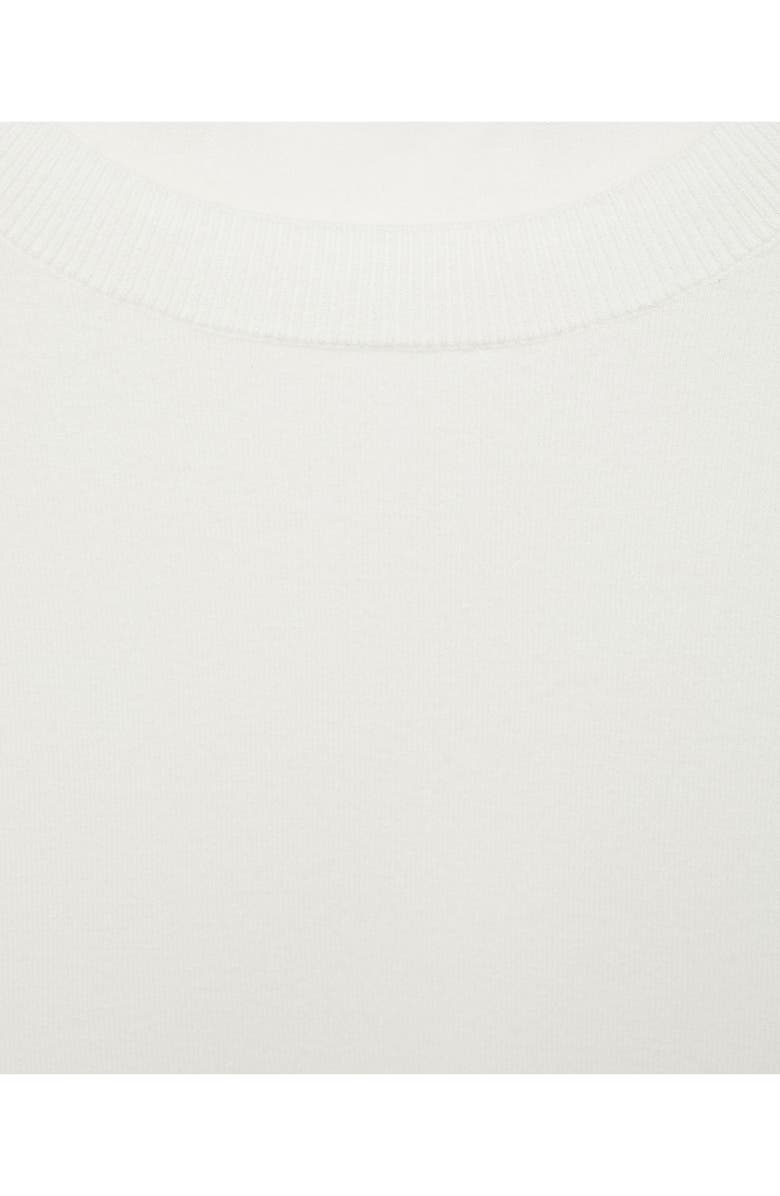 MANGO Short Sleeve Sweater, Alternate, color,