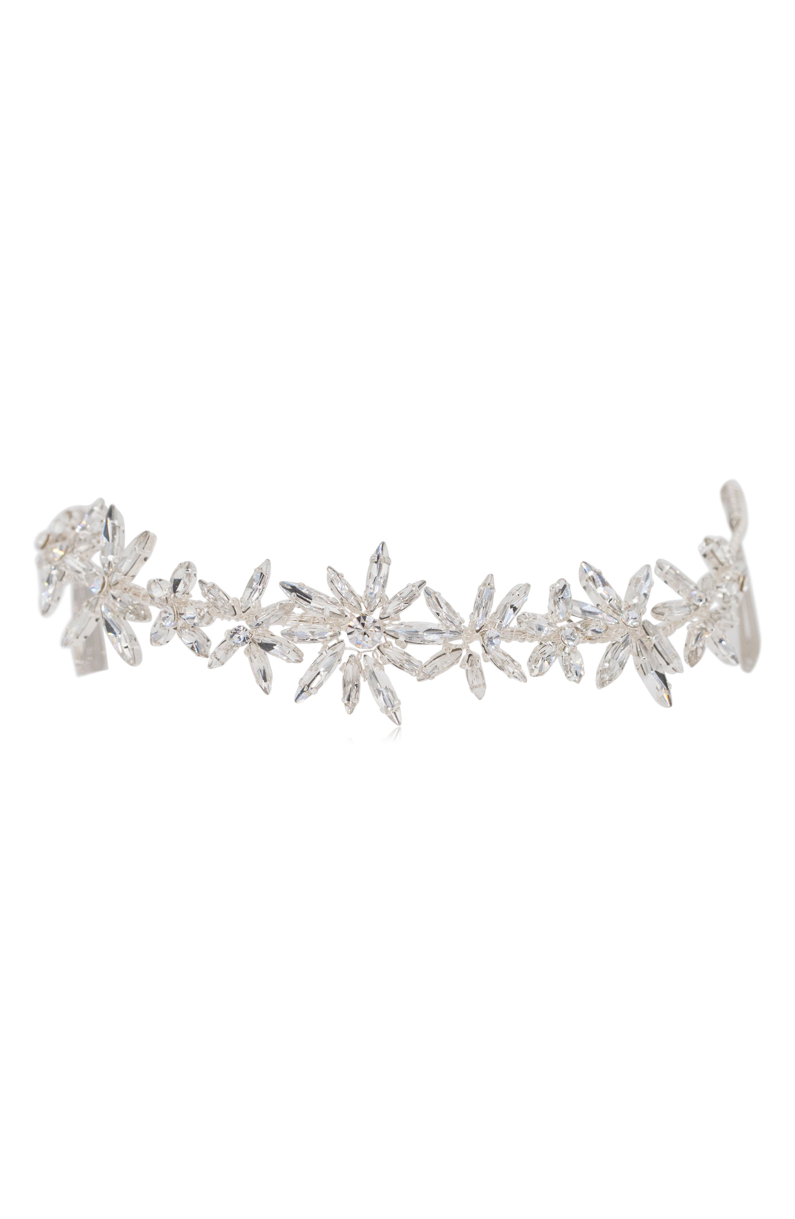 Brides & Hairpins Harley Crown Comb in Silver 