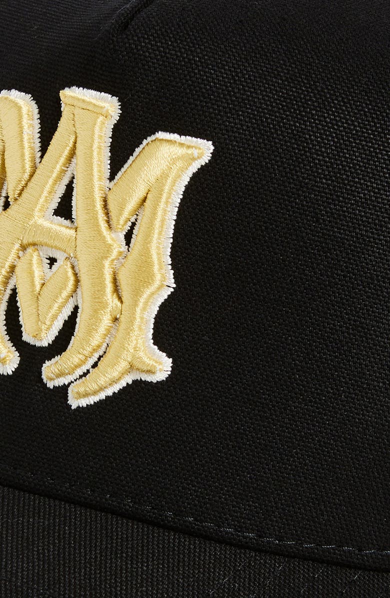 AMIRI MA Canvas Baseball Cap, Alternate, color, 