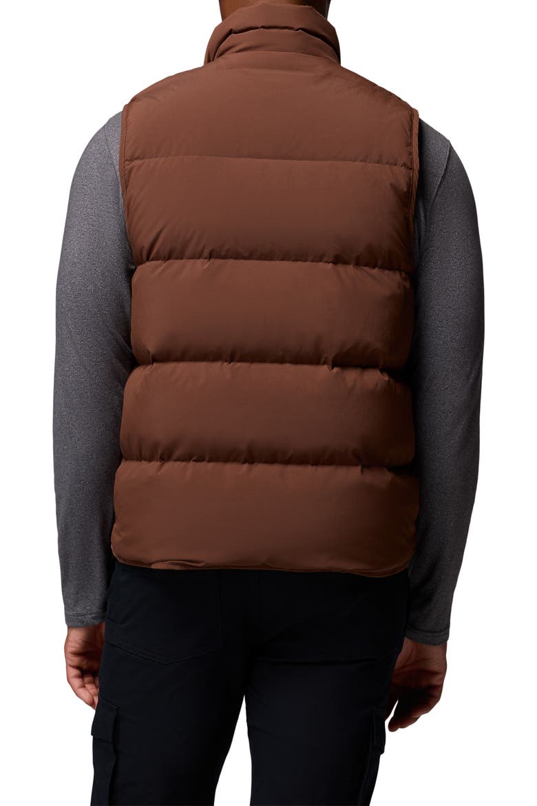 Wallowa Down Puffer Vest, Alternate, color, TOBACCO