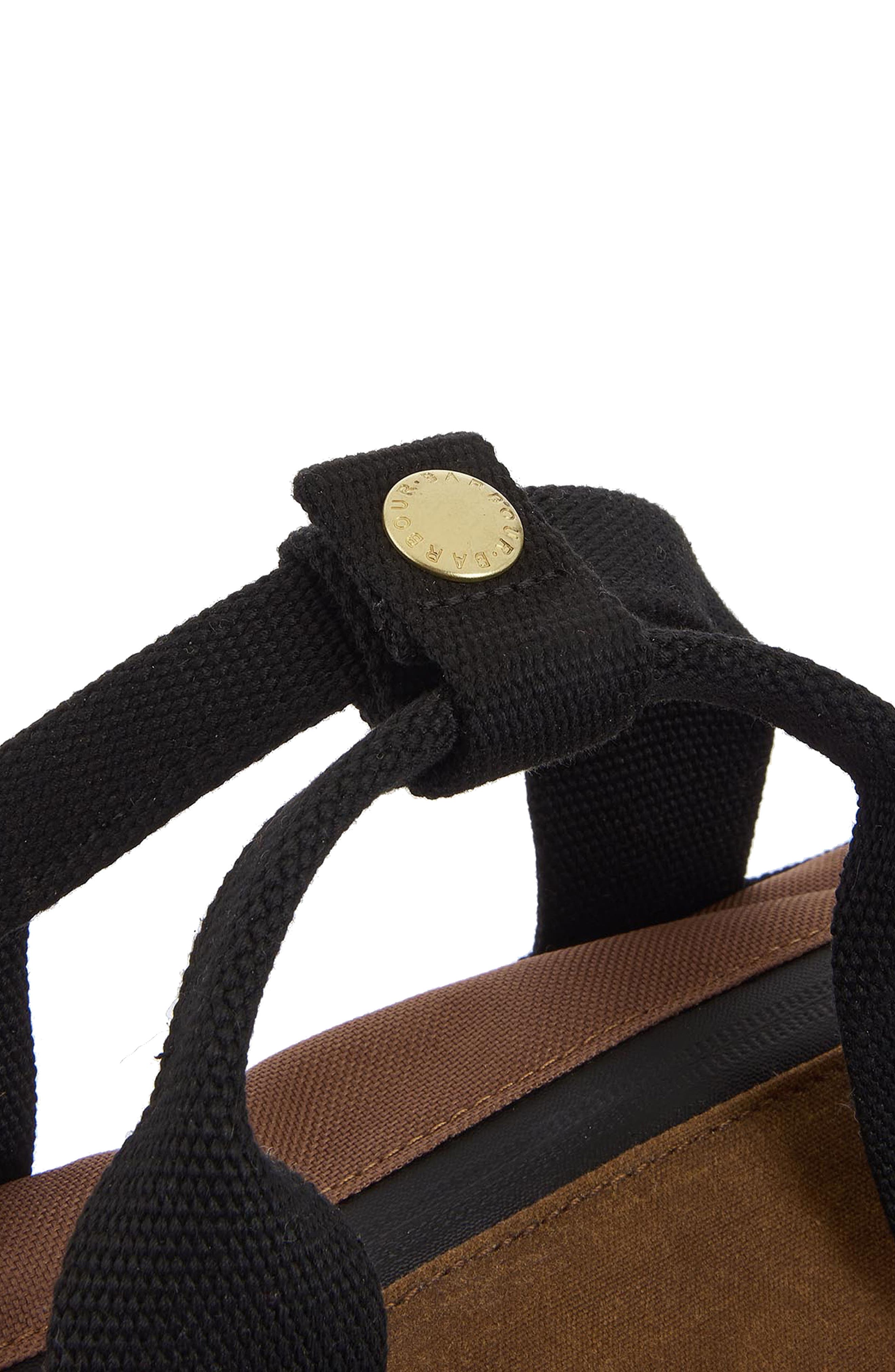 Barbour Field Water Resistant Waxed Cotton Backpack, Alternate, color, 