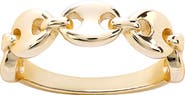 ATHRA LUXE Half Mariner Band Ring
