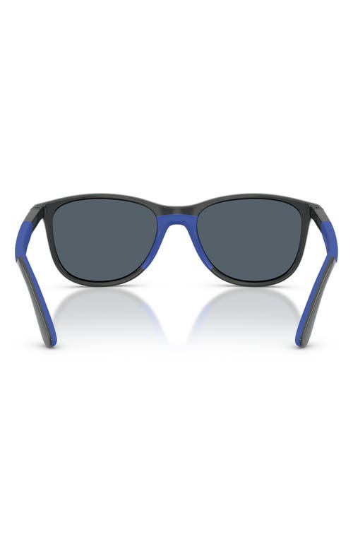 Ray Ban Ray-ban 49mm Square Sunglasses In Rubber Blue