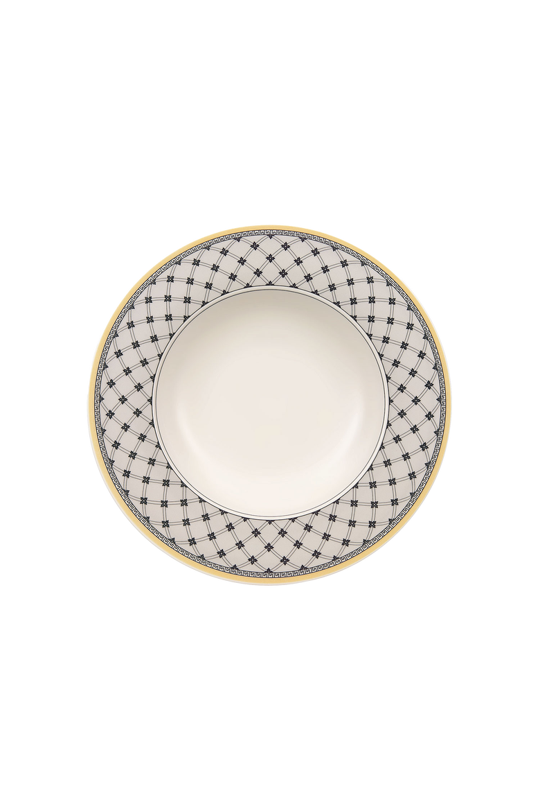 Audun Promenade Soup Bowl, Main, color, White