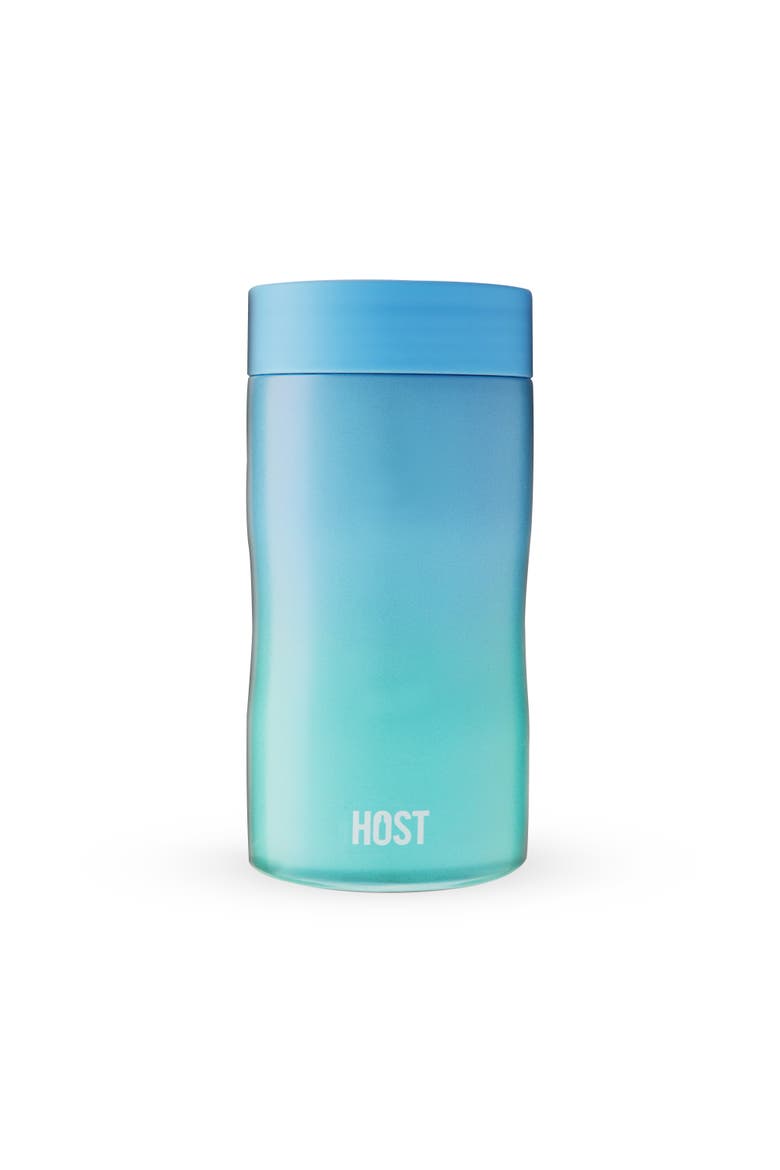Stay-Chill Slim Can Cooler, Alternate, color, Lagoon