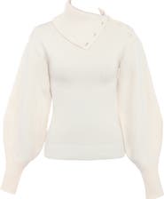 HOUSE OF CB Adelita Split Cowl Neck Sweater