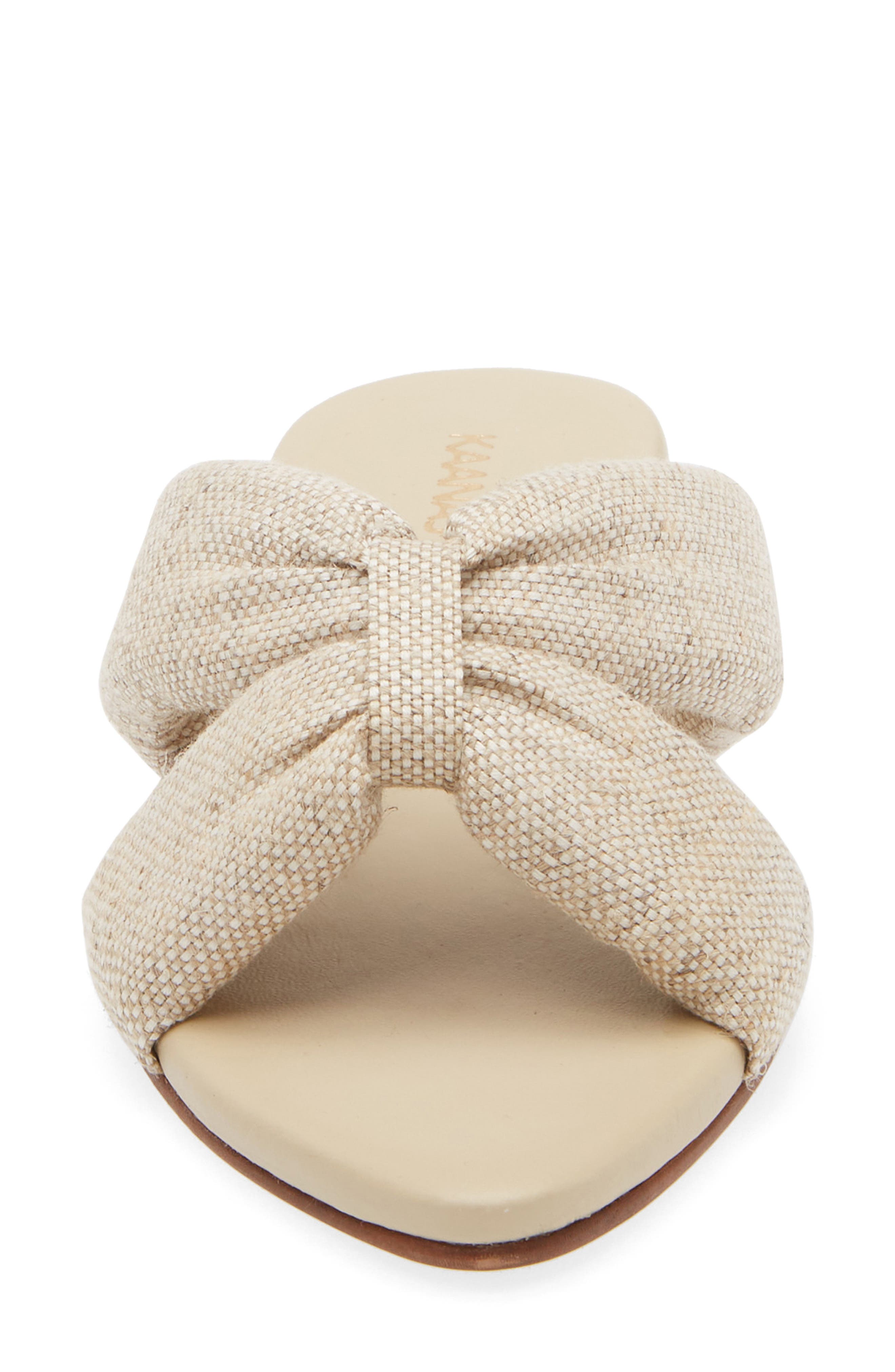 Kaanas Banha Pointed Toe Slide Sandal, Alternate, color, 