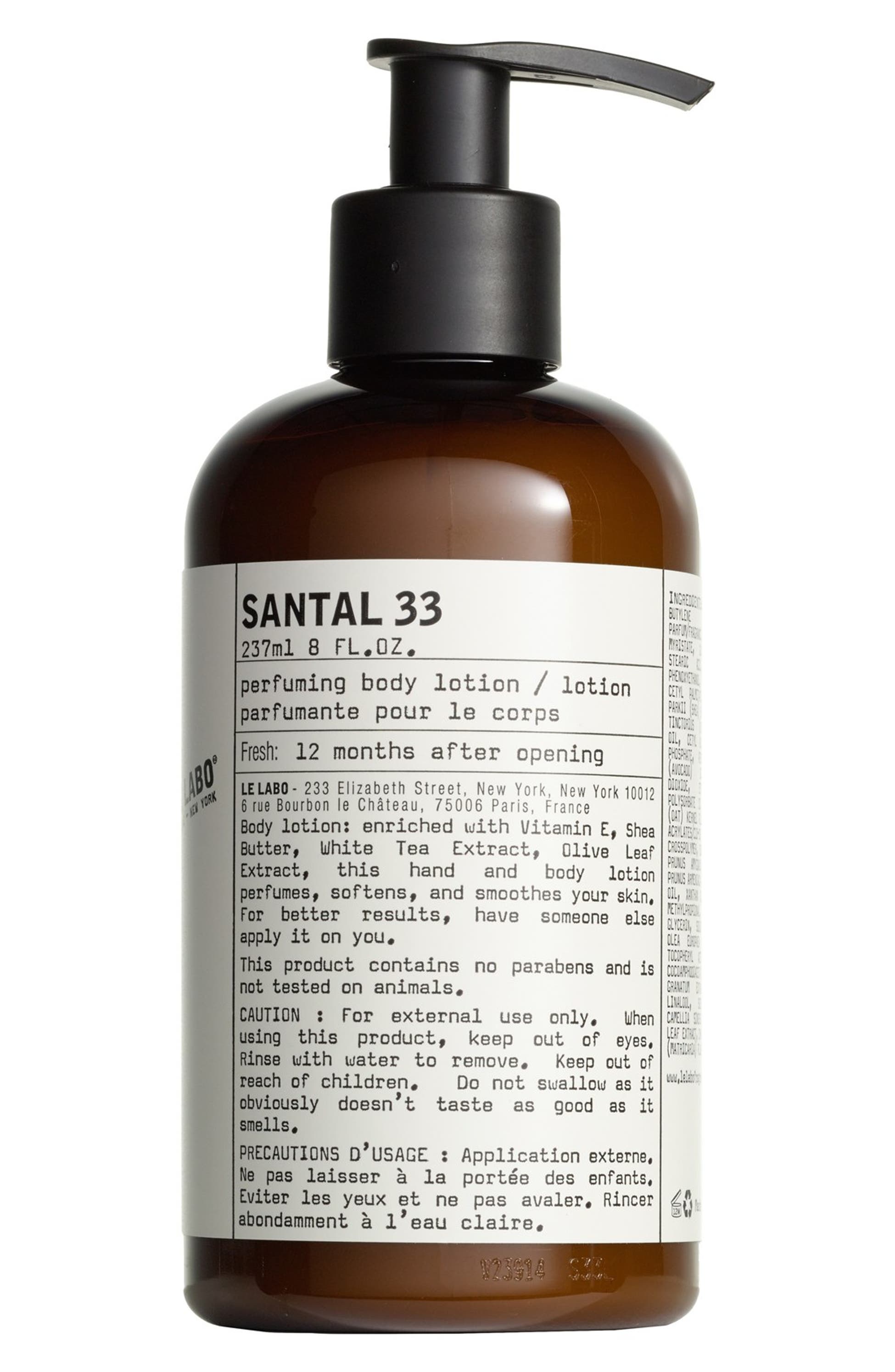 Santal 33 body lotion