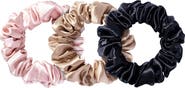 slip 3-Pack Large Silk Scrunchie Set