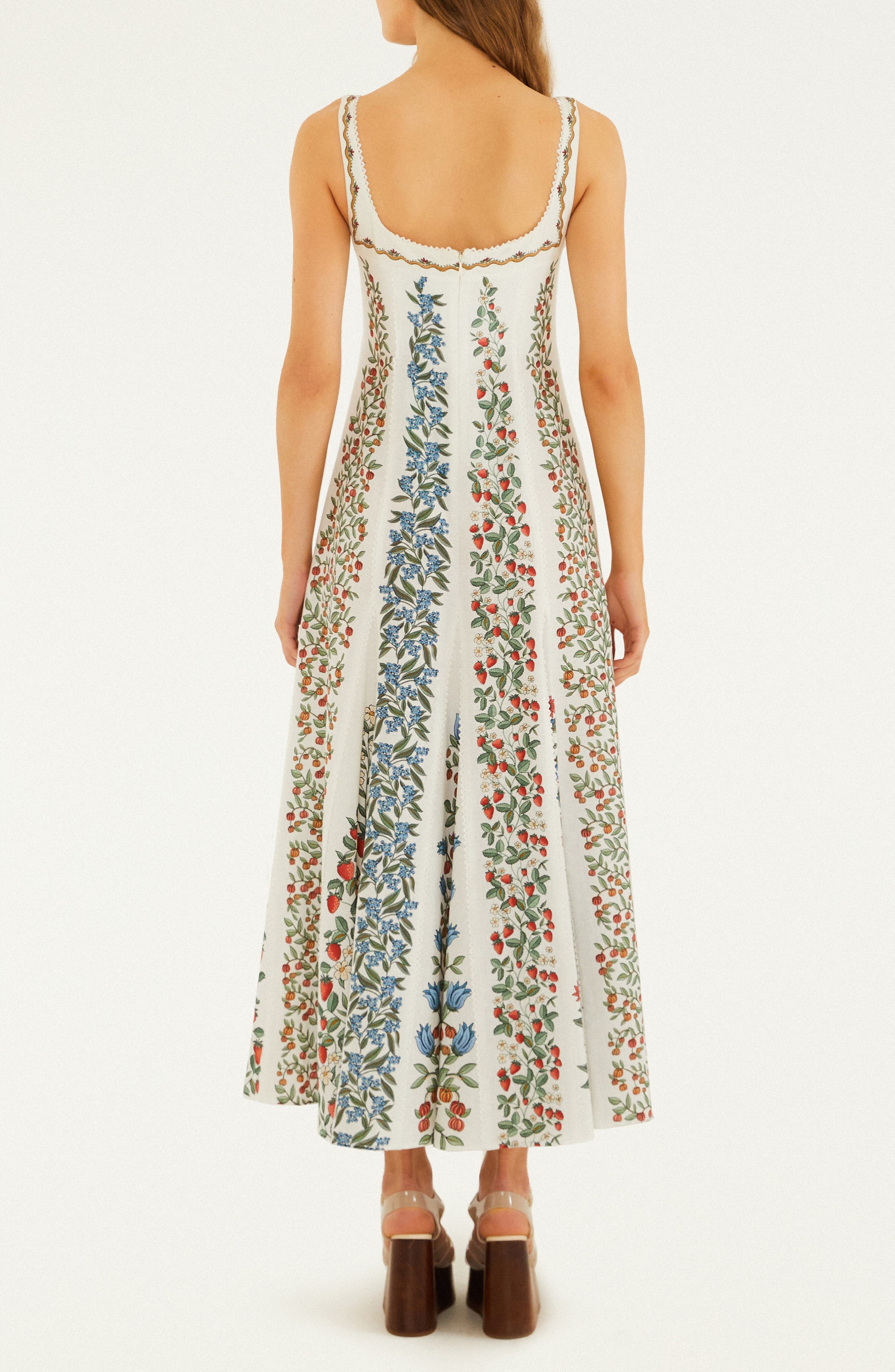 Fruit Beauty Linen Blend Maxi Dress - image 2