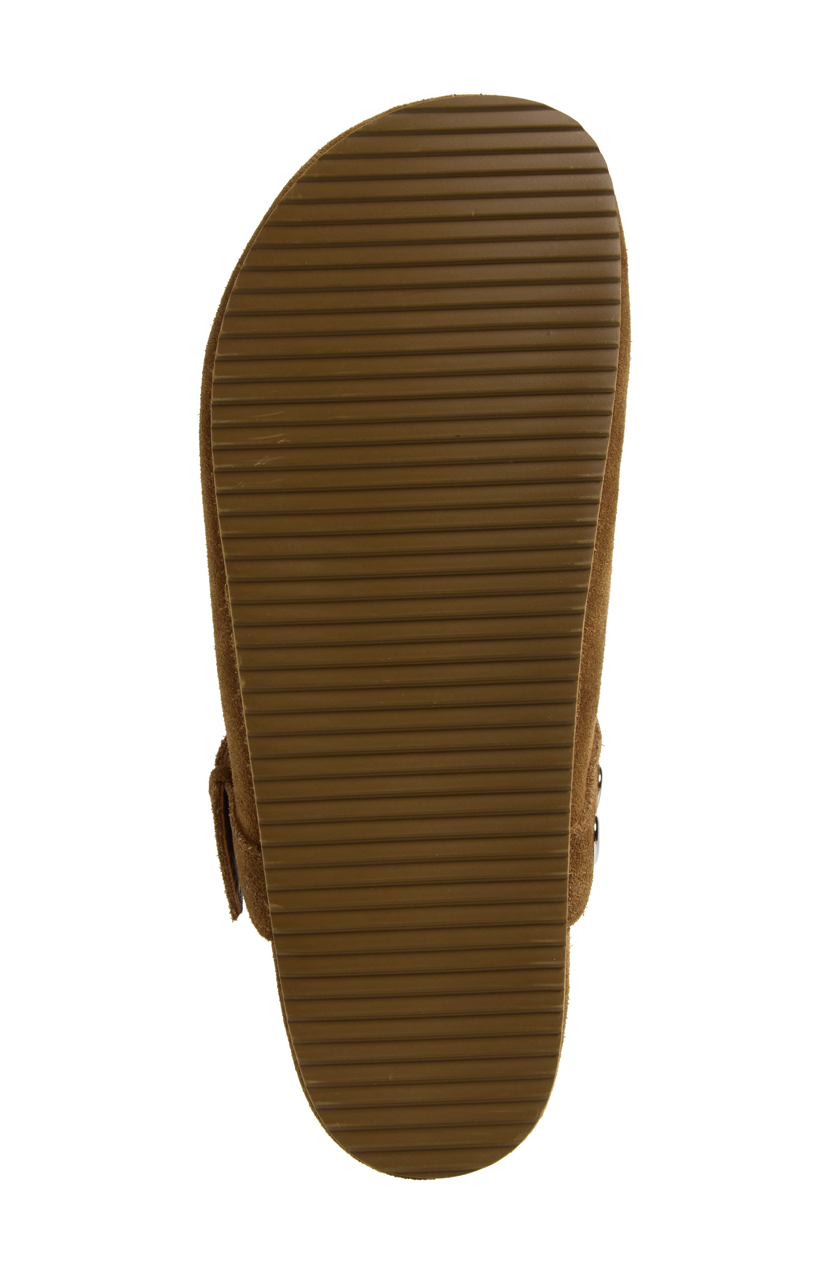 Weaver Studded Clog, Alternate, color, CHESTNUT