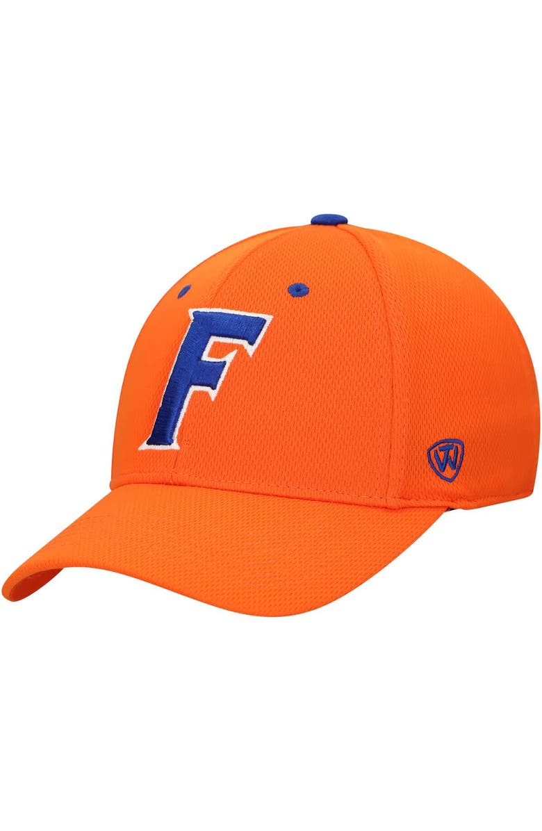 TOP OF THE WORLD Men's Top of the World  Orange Florida Gators Dynasty Flex Hat, Main, color, 