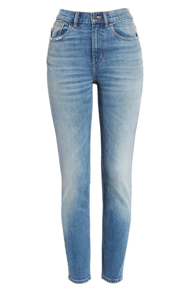 La Vie Rebecca Taylor Ines Slim Fit Ankle Jeans, Alternate, color, 